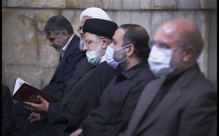 مراسم ترحیم آیت‌الله ناصری با حضور سران قوا برگزار شد