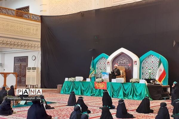 برپایی همایش دختران حسینی در حرم مطهر احمد بن موسی شاهچراغ (ع) شیراز ۲