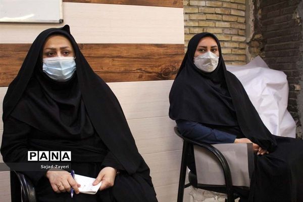 برگزاری جلسه مشترک مدیر آموزش و پرورش ناحیه 2 اهواز و بخشدار غیرانیه در آستانه سال تحصیلی جدید