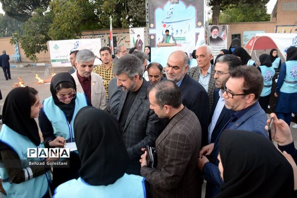 اختتامیه اردوی اعضای دختر سازمان دانش‌آموزی قطب 5 آذربایجان غربی