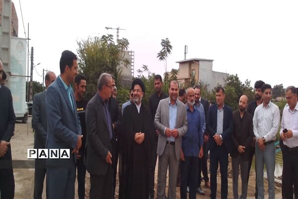 افتتاح پل بتنی در محمودآباد