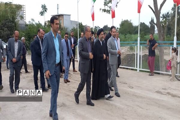 افتتاح پل بتنی در محمودآباد