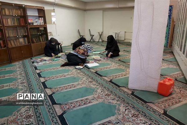 حضور فعال شورای دانش‌آموزی دبیرستان شهیده قزوینی منطقه ۱۳ در پروژه مهر