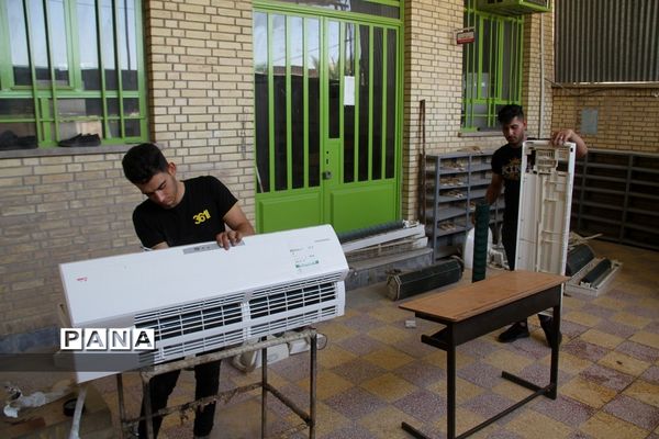 بازدید نمایندگان اداره‌کل آموزش و پرورش خوزستان از پروژه مهر مدارس شهرستان بهبهان