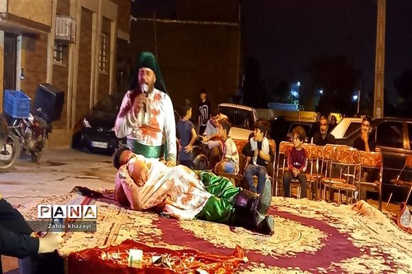 اجرای تعزیه دو طفلان مسلم ابن عقیل(ع) در ورامین