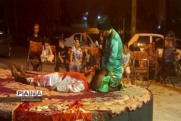 اجرای تعزیه دو طفلان مسلم ابن عقیل(ع) در ورامین