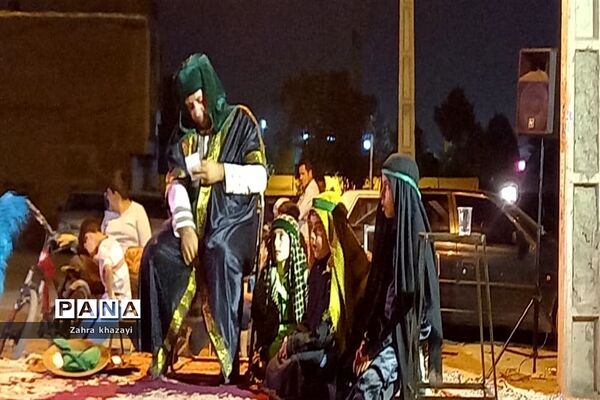 اجرای تعزیه دو طفلان مسلم ابن عقیل(ع) در ورامین