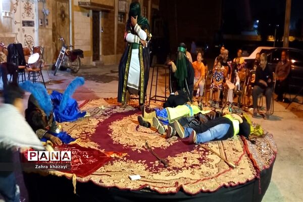 اجرای تعزیه دو طفلان مسلم ابن عقیل(ع) در ورامین