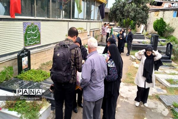 بدرقه زائران اربعین حسینی در قائمشهر