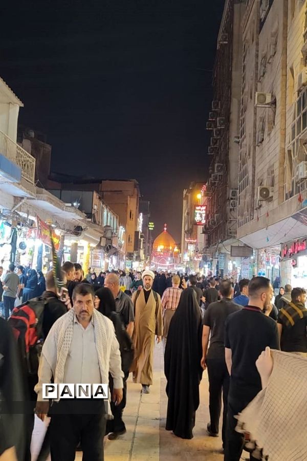 حال و هوای  حرم امیرالمومنین علی(ع) در شب‌های حضور زائزین