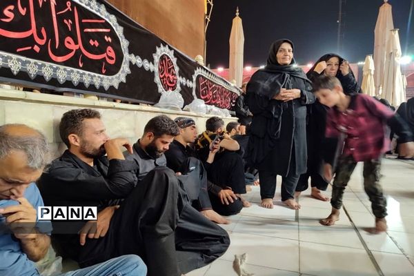 حال و هوای  حرم امیرالمومنین علی(ع) در شب‌های حضور زائزین