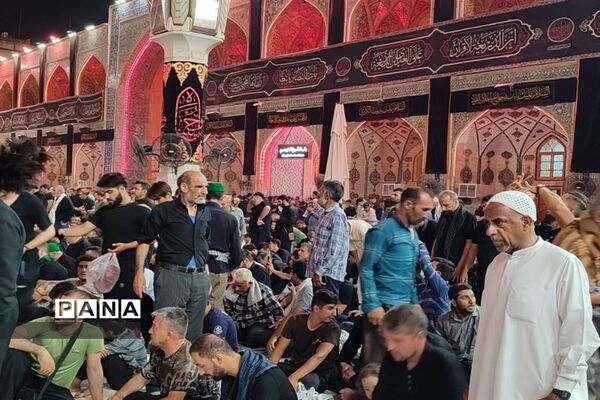 حال و هوای  حرم امیرالمومنین علی(ع) در شب‌های حضور زائزین