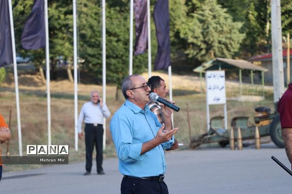 اردوی قطبی پسران عضو سازمان دانش‌آموزی استان گلستان