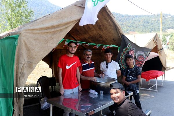 اردوی قطبی پسران عضو سازمان دانش‌آموزی استان گلستان