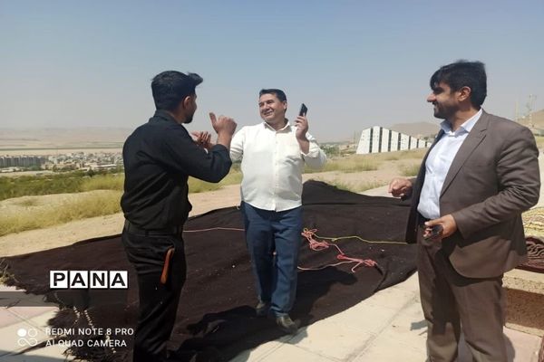 برپایی موکب سازمان دانش‌آموزی در شهرکرد