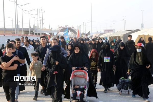 میزبانی مرز تمرچین از زائران اربعین