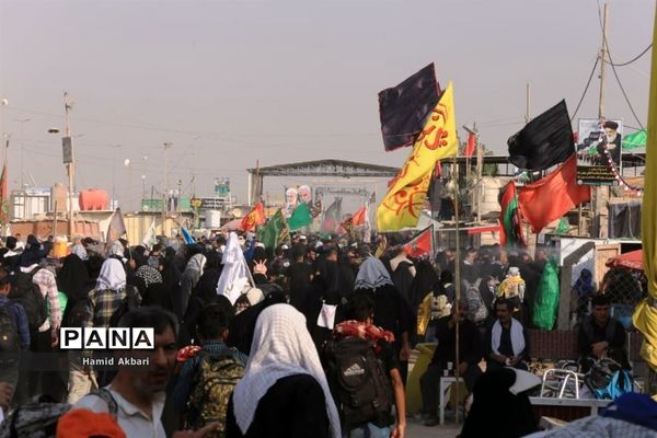 میزبانی مرز تمرچین از زائران اربعین