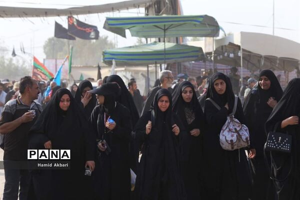 میزبانی مرز تمرچین از زائران اربعین