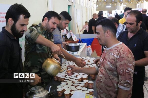 میزبانی مرز تمرچین از زائران اربعین