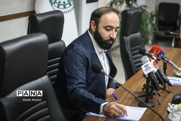 نشست خبری قائم مقام سازمان دانش‌آموزی با موضوع «موکب فرزندان حاج قاسم»