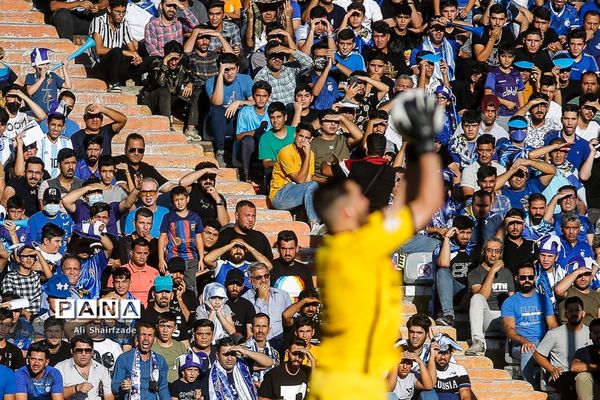 دیدار تیم های استقلال تهران و نساجی مازندران