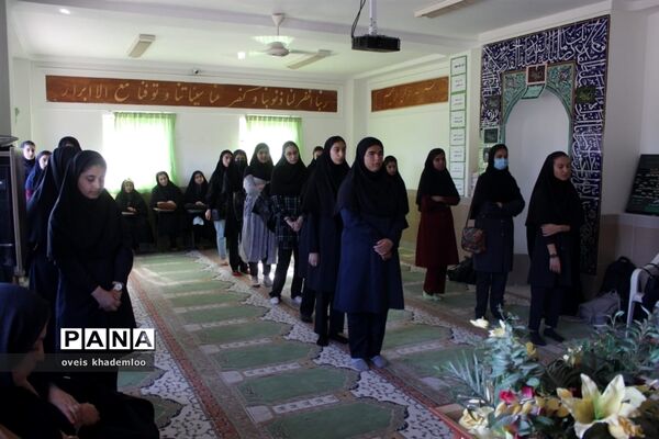 مانور بازگشایی مدارس در دبیرستان توحید