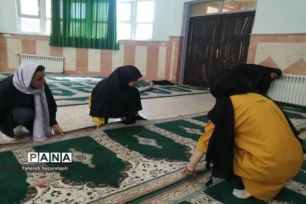 غبارروبی مدارس عصمت و نبوت صفادشت ملارد