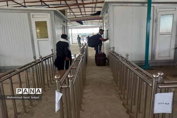 پذیرایی از زائران پاکستانی اربعین در مرز بین‌المللی ریمدان