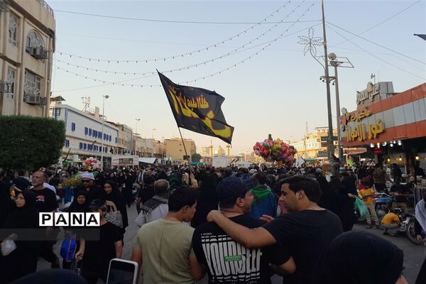 سیل عاشقان حسینی در کربلا