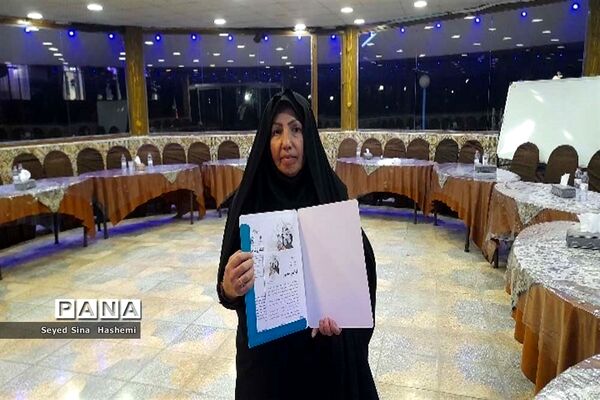 آیین تجلیل از فرهنگیان شرکت‌کننده در جشنواره معلمان هنرمند