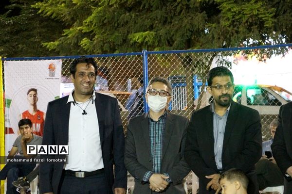 برگزاری اختتامیه مسابقات بسکتبال سه نفره