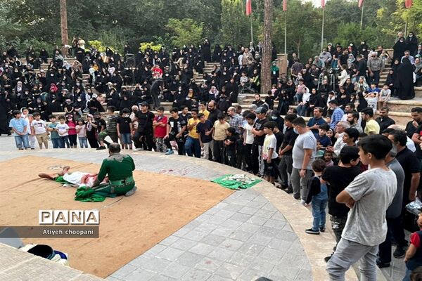 آیین تعزیه‌خوانی واقعه کربلا در بوستان سهند