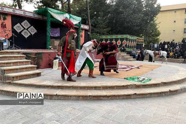 آیین تعزیه‌خوانی واقعه کربلا در بوستان سهند
