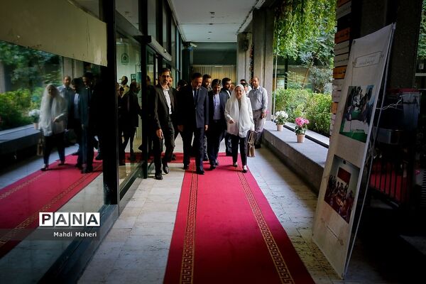 نشست مشترک وزیر آموزش و پرورش با وزیر ‌فرهنگ سوریه