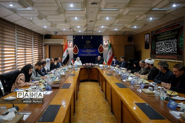 نشست مشترک وزیر آموزش و پرورش با وزیر ‌فرهنگ سوریه