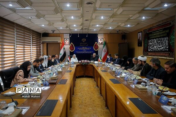 نشست مشترک وزیر آموزش و پرورش با وزیر ‌فرهنگ سوریه