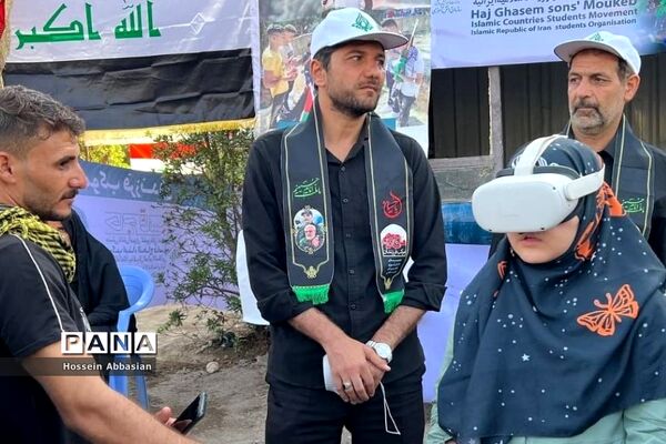 برپایی موکب‌های خدماتی کشورهای مختلف در مسیر نجف به کربلا