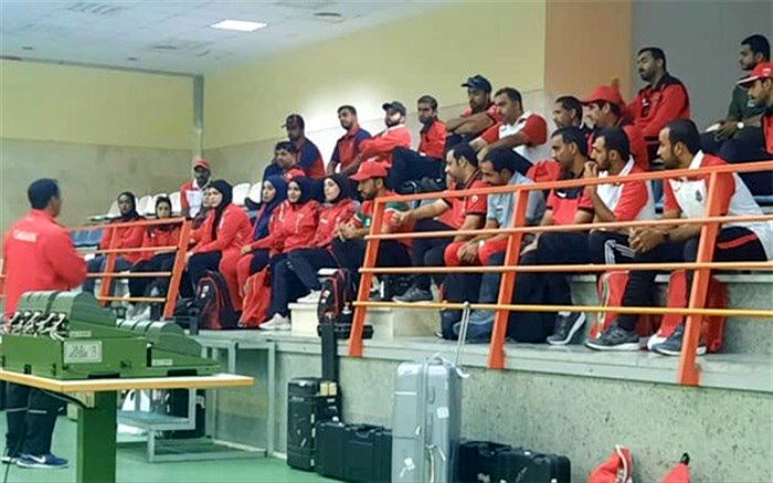 تیم ملی تیراندازی عمان به ایران آمد