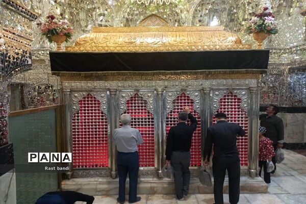 زیارت حرم حضرت عبدالعظیم حسنی در ایام اربعین حسینی