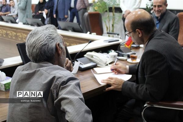 ملاقات عمومی در اداره‌کل آموزش و پرورش مازندران