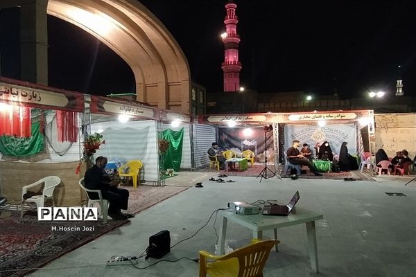 فعالیت قرارگاه مرکزی اربعین در قم