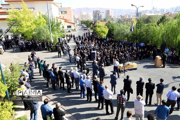 مراسم تشییع پیکر فیلمساز برجسته تبریزی