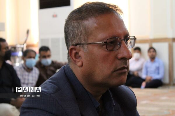 مراسم عزاداری اربعین حسینی در آموزش و پرورش هرمزگان