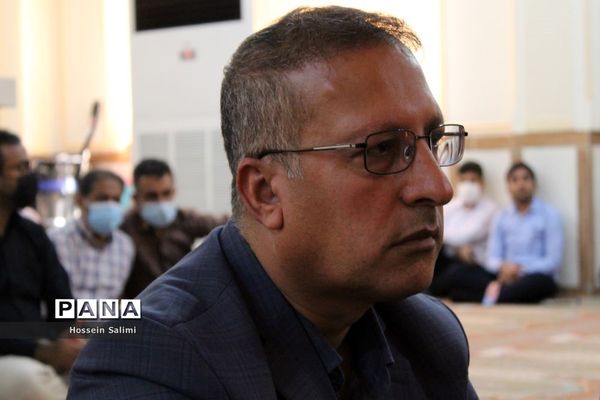 مراسم عزاداری اربعین حسینی در آموزش و پرورش هرمزگان