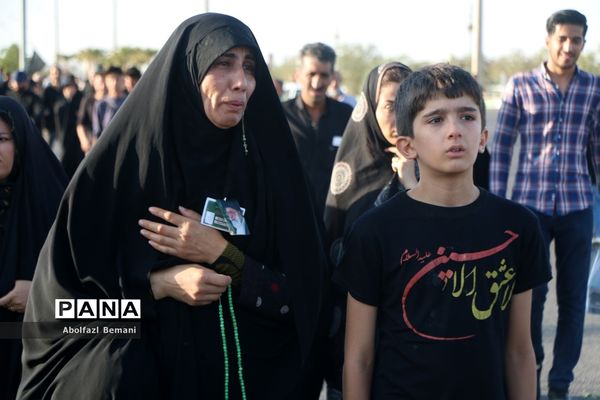 راهپیمایی عاشقان اربعین سیدالشهدا(ع) در قم-1