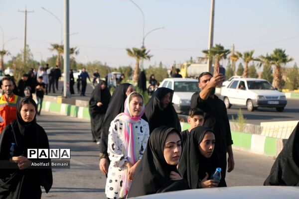 راهپیمایی عاشقان اربعین سیدالشهدا(ع) در قم-1