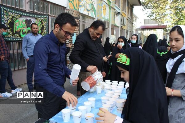 پیاده‌روی بزرگ اربعین در رکاب زینب شهرستان ساری