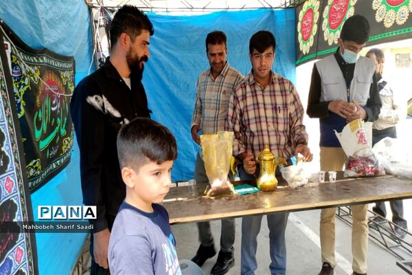برگزاری همایش کبوتران حرم در اداره ناحیه ۴ شیراز