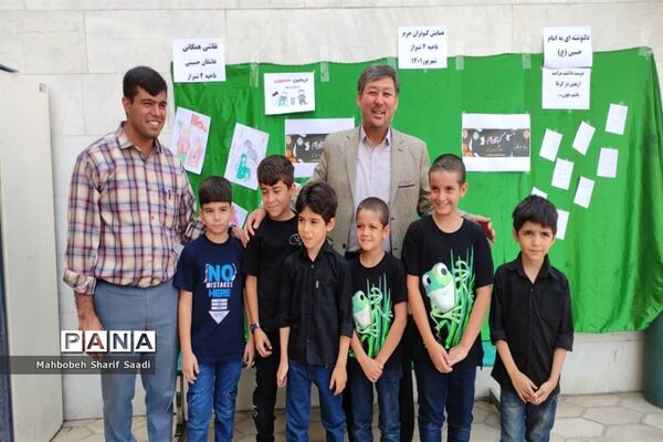 برگزاری همایش کبوتران حرم در اداره ناحیه ۴ شیراز
