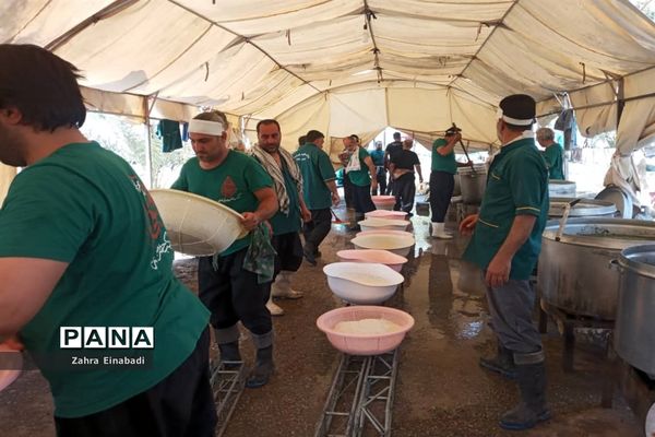 موکب حضرت رقیه(س) شهرستان ملارد در کربلا معلی